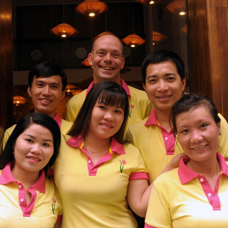 הו צ'י מין סיטי Pink Tulip Hotel מראה חיצוני תמונה